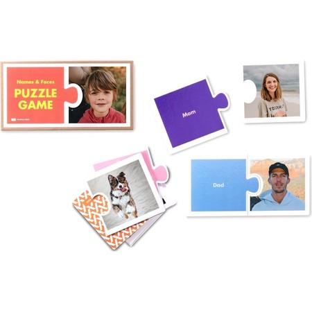 8 x 4" - 9 puzzle cards with custom box 