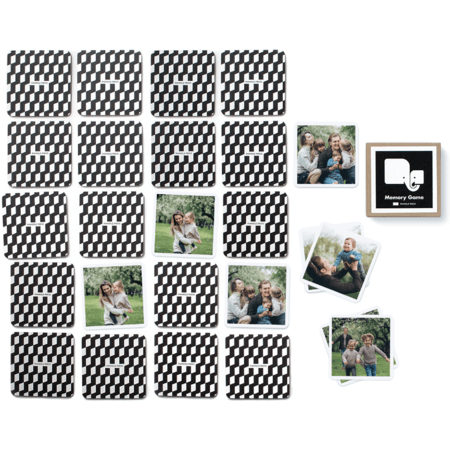 3.25 x 3.25" - 12 Photos, 24 Tiles