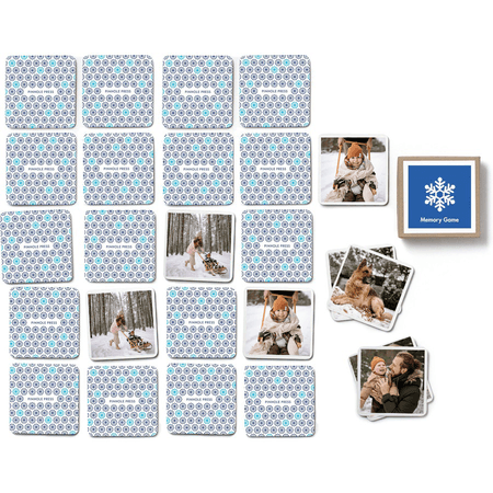 3.25 x 3.25" - 12 Photos, 24 Tiles