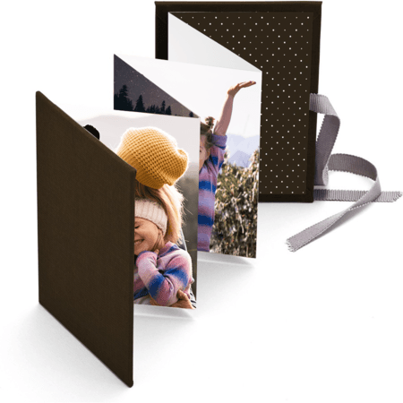 3.5 x 5" -  8 Photos, Brown