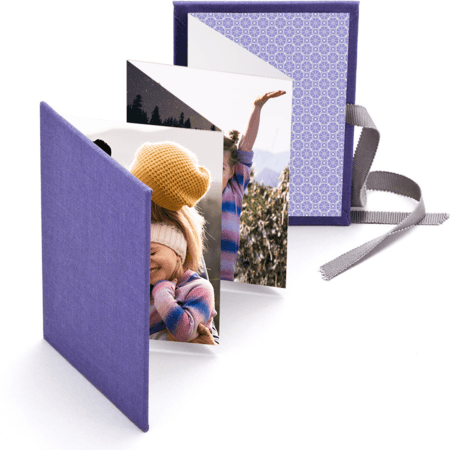 3.5 x 5" - 8 Photos, Periwinkle