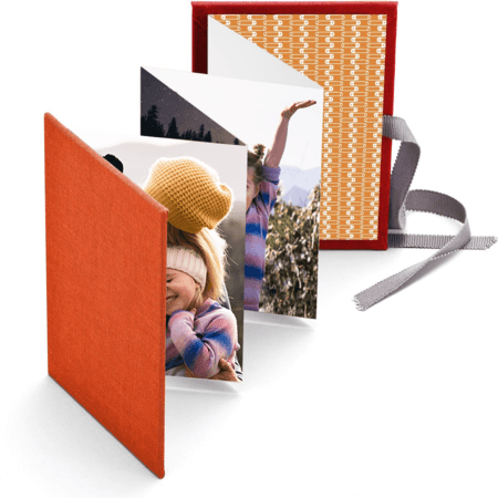 3.5 x 5" - 8 Photos, Orange