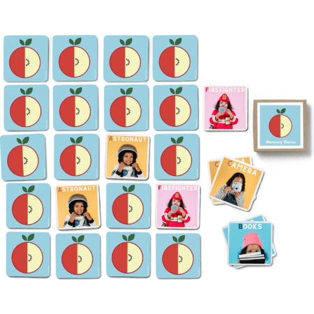 3.25 x 3.25" - 12 Photos, 24 Tiles