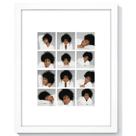 11x14 - 12 Photos, Wood Frame