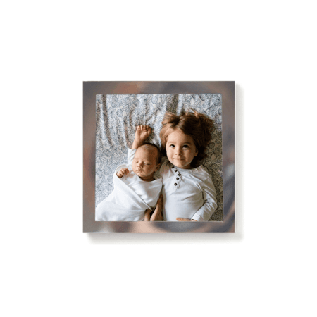 5.5 x 5.5" - 1 Photo, Silver-Plate