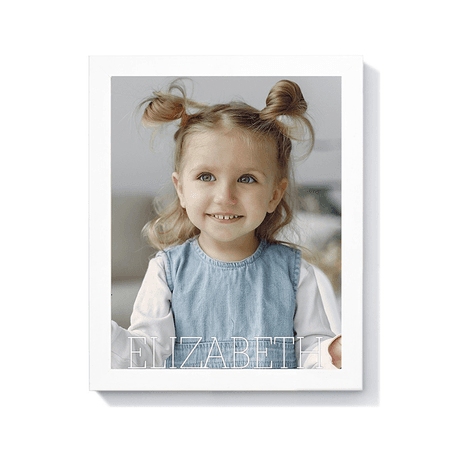 8x10" - 1 Photo, Wood Frame